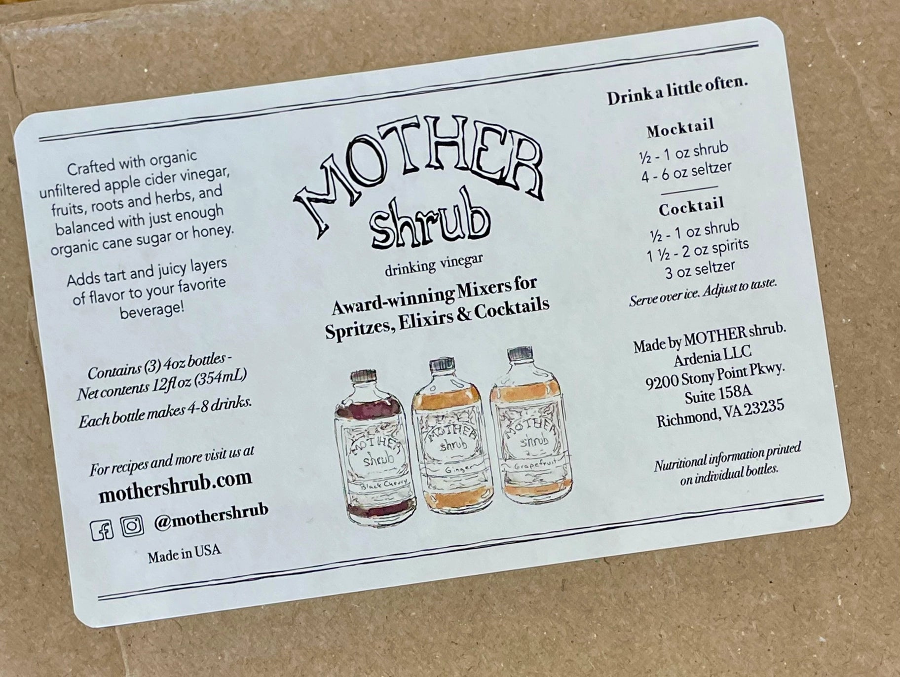 MOTHERshrub Trio Gift Box - Myth & Ink: Worlds of C.A. Smith