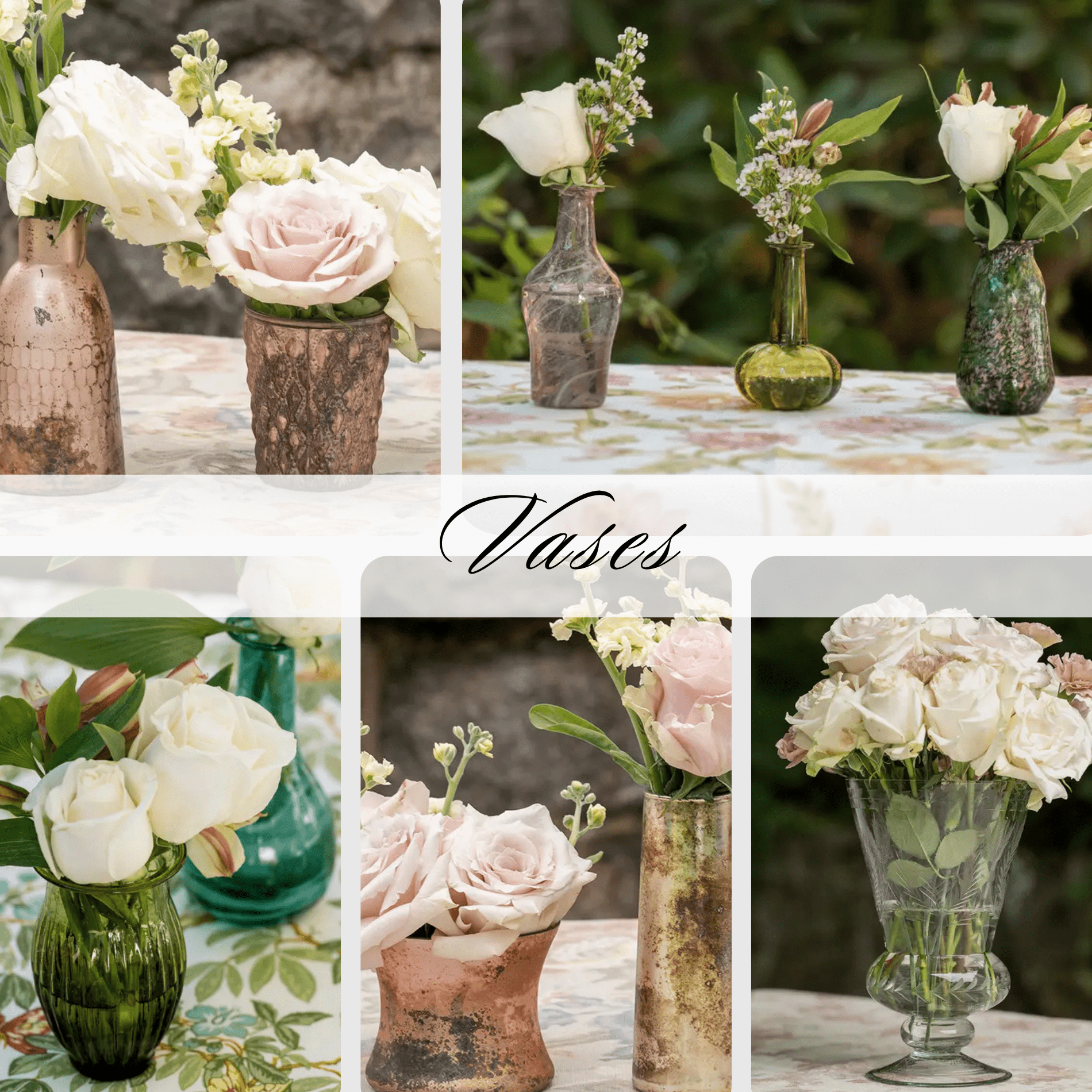 Old World Table Finishing Pieces – Vases, Pitchers, Carafes & Decorative Towels - Myth & Ink: Worlds of C.A. Smith