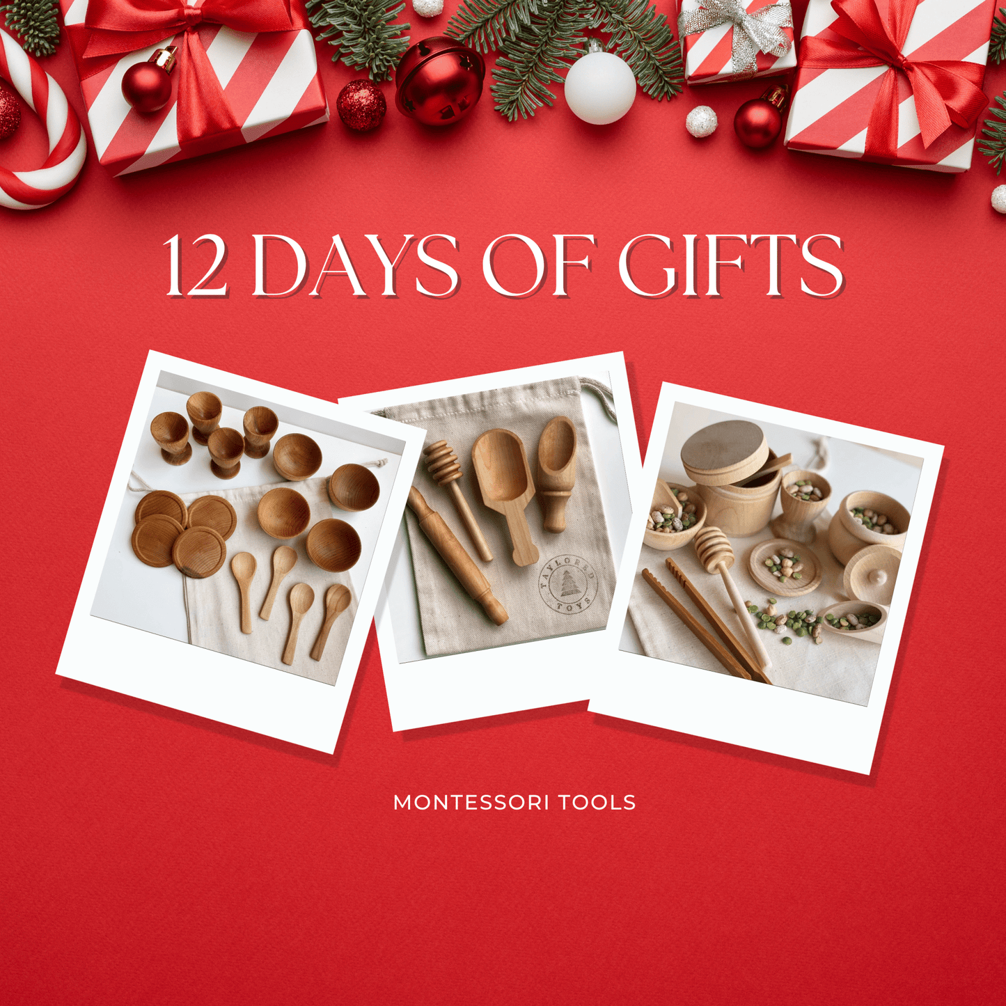 On the First Day of Christmas, Ysir Gives... Foundations of Discovery: Montessori Wooden Tools - Myth & Ink: Worlds of C.A. Smith