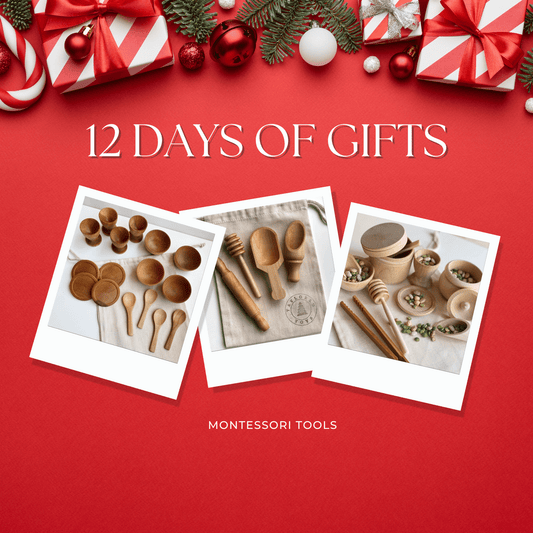 On the First Day of Christmas, Ysir Gives... Foundations of Discovery: Montessori Wooden Tools - Myth & Ink: Worlds of C.A. Smith