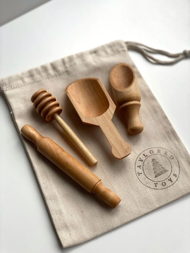 On the First Day of Christmas, Ysir Gives... Foundations of Discovery: Montessori Wooden Tools - Myth & Ink: Worlds of C.A. Smith