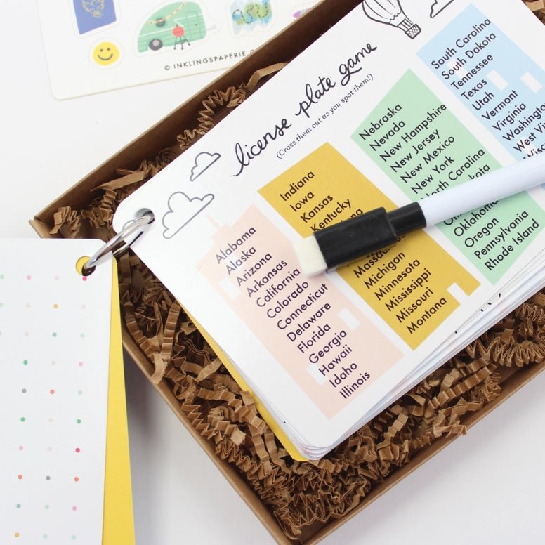 On The Road: Keepsake and Activity Journals for Kids - Myth & Ink: Worlds of C.A. Smith