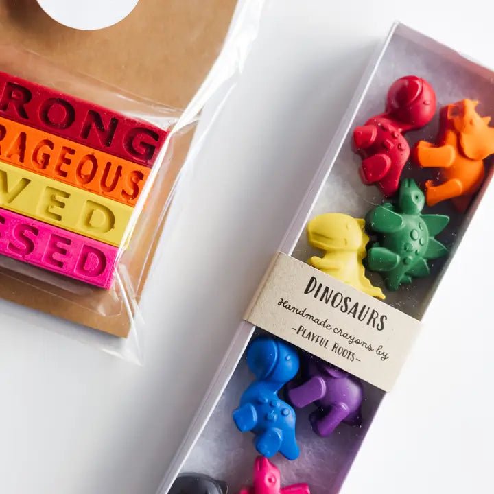 Playful Roots Handmade Crayon Sets - Myth & Ink: Worlds of C.A. Smith