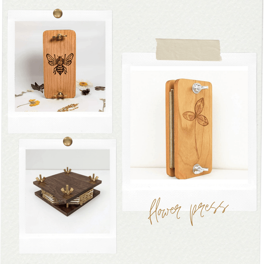 Pocket & Table Flower Presses - Myth & Ink: Worlds of C.A. Smith