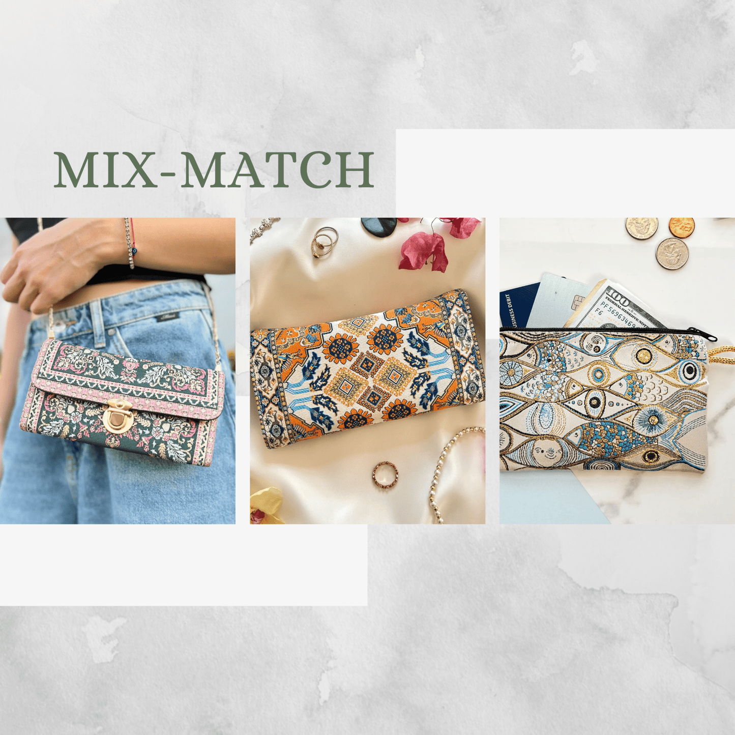 Rugwoven Boho Bag Collection - Myth & Ink: Worlds of C.A. Smith