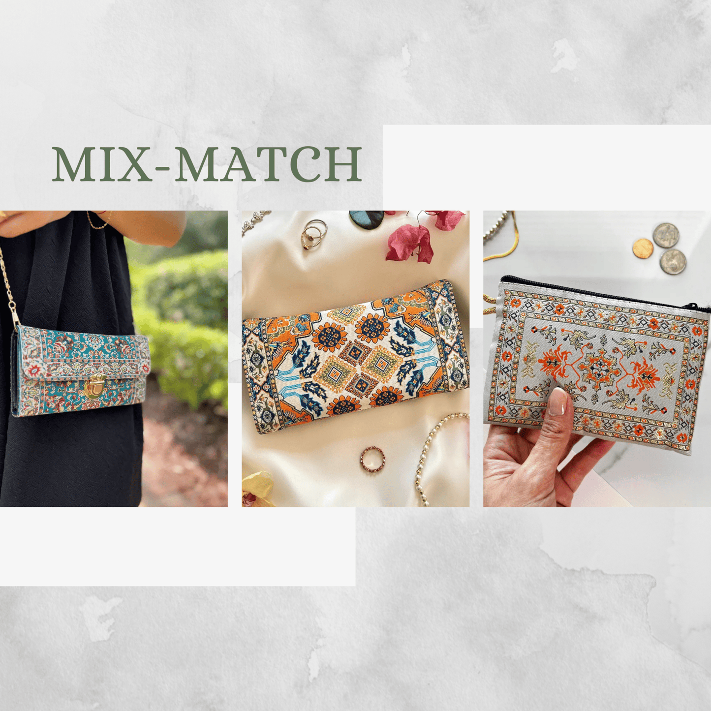 Rugwoven Boho Bag Collection - Myth & Ink: Worlds of C.A. Smith