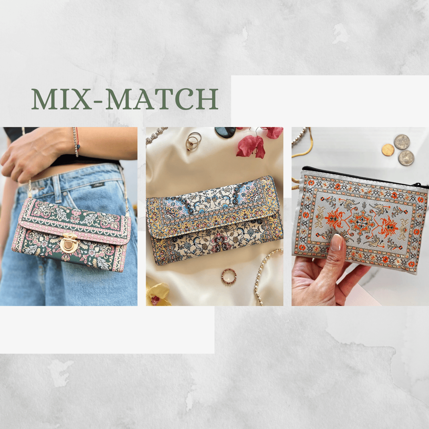 Rugwoven Boho Bag Collection - Myth & Ink: Worlds of C.A. Smith