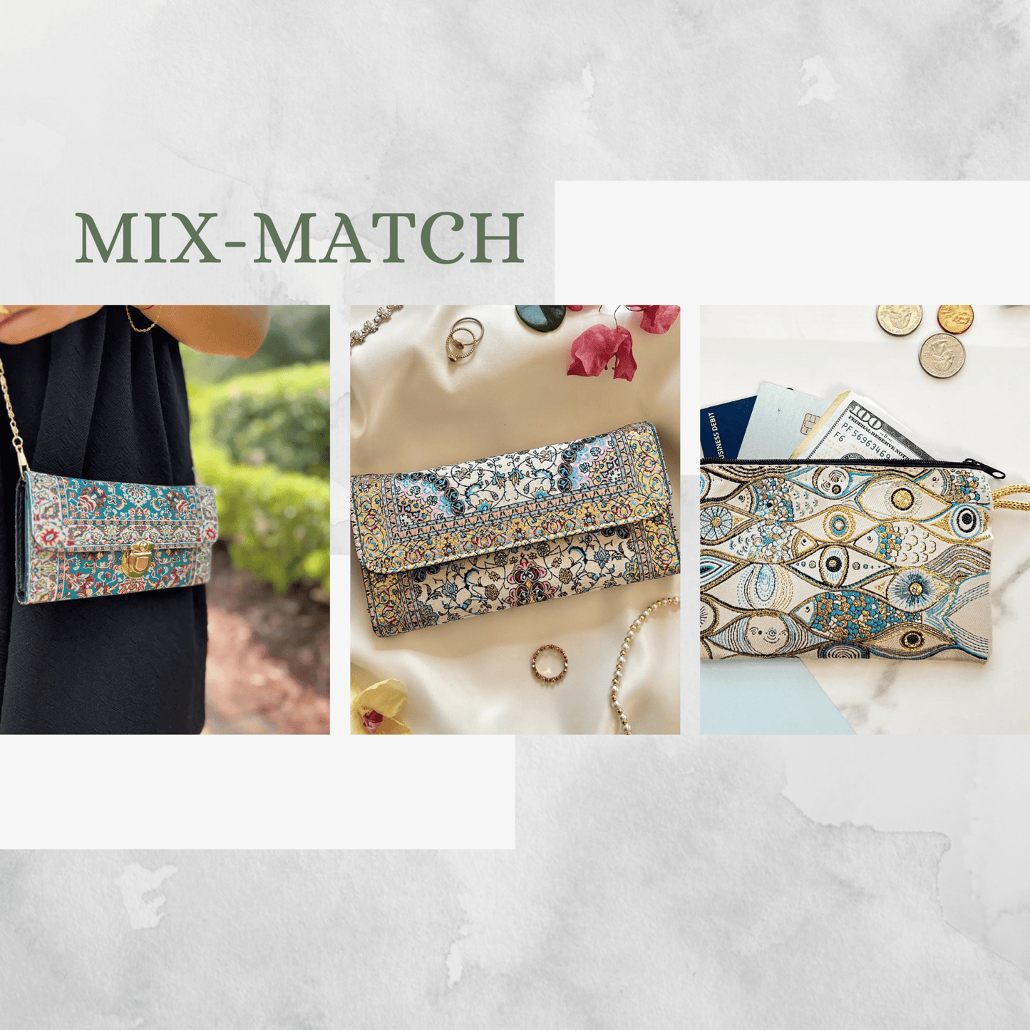 Rugwoven Boho Bag Collection - Myth & Ink: Worlds of C.A. Smith