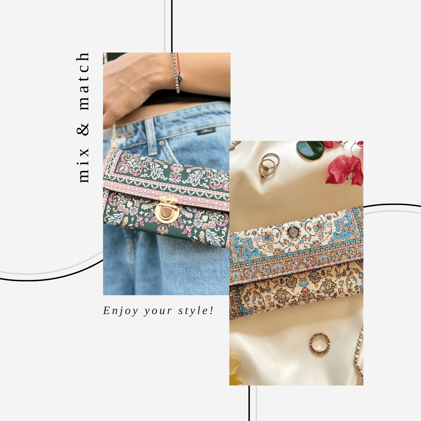 Rugwoven Boho Bag Collection - Myth & Ink: Worlds of C.A. Smith