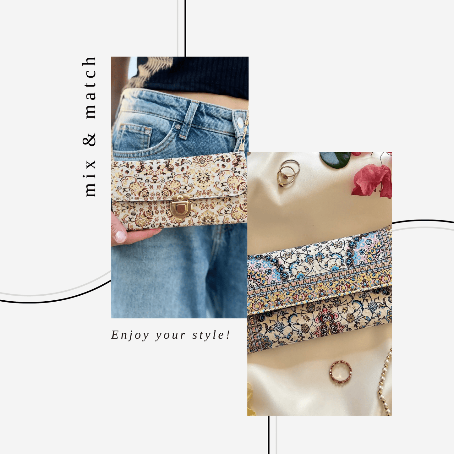 Rugwoven Boho Bag Collection - Myth & Ink: Worlds of C.A. Smith