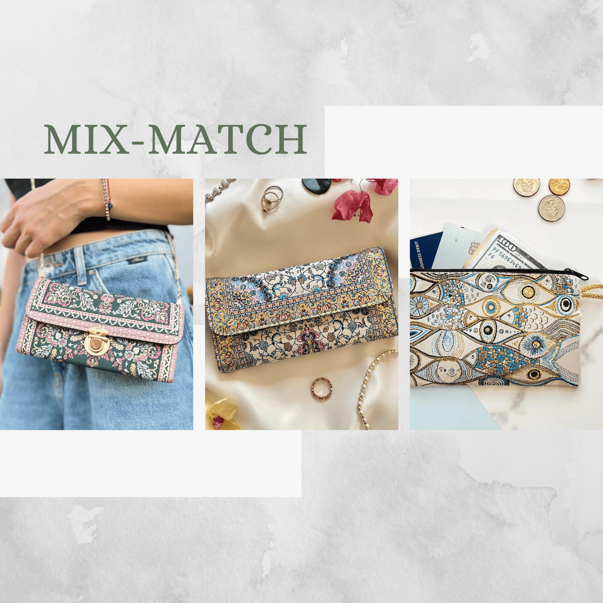 Rugwoven Boho Bag Collection - Myth & Ink: Worlds of C.A. Smith