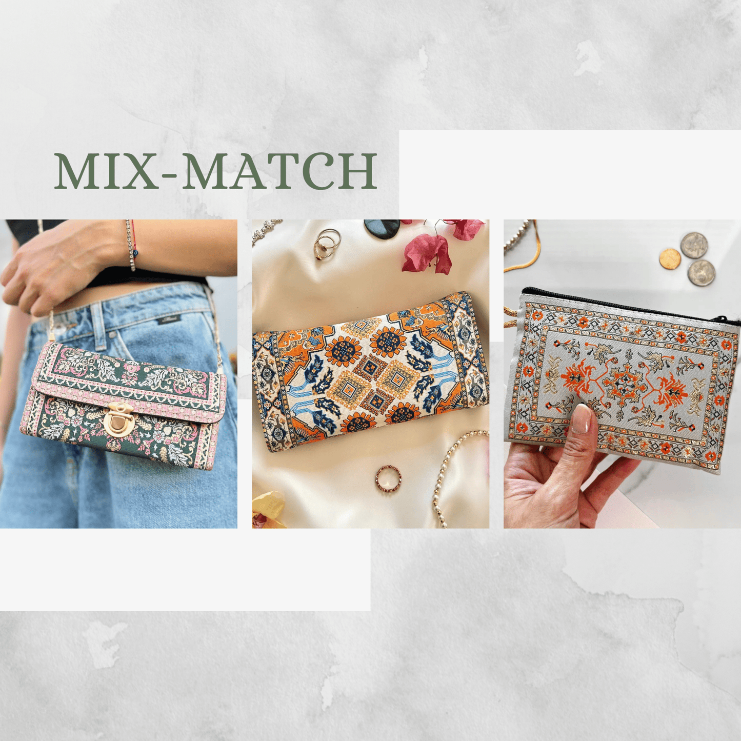 Rugwoven Boho Bag Collection - Myth & Ink: Worlds of C.A. Smith