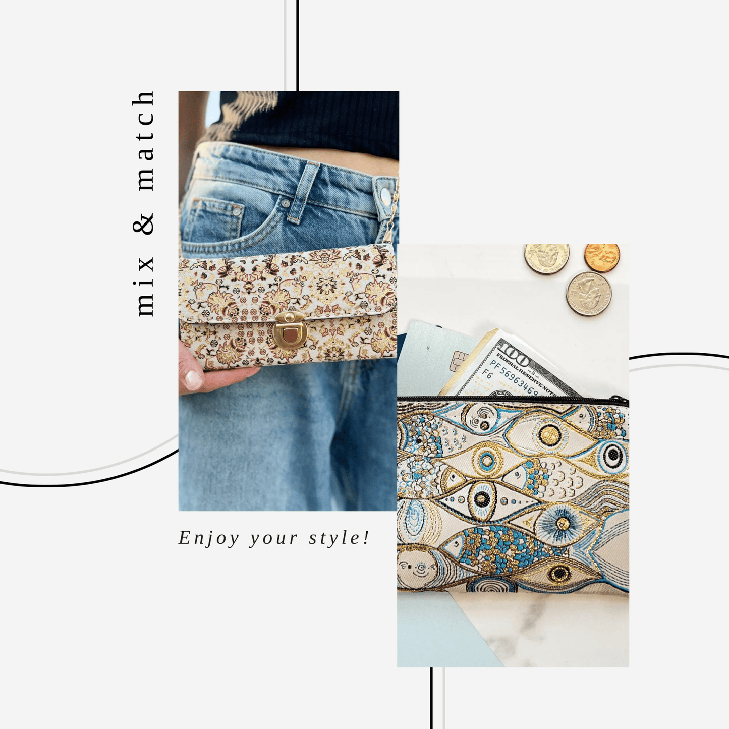 Rugwoven Boho Bag Collection - Myth & Ink: Worlds of C.A. Smith