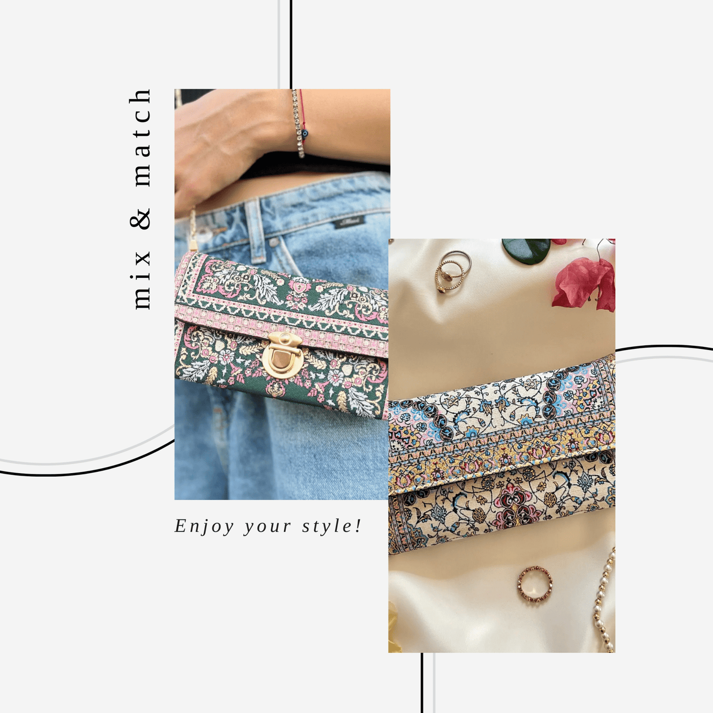 Rugwoven Boho Bag Collection - Myth & Ink: Worlds of C.A. Smith