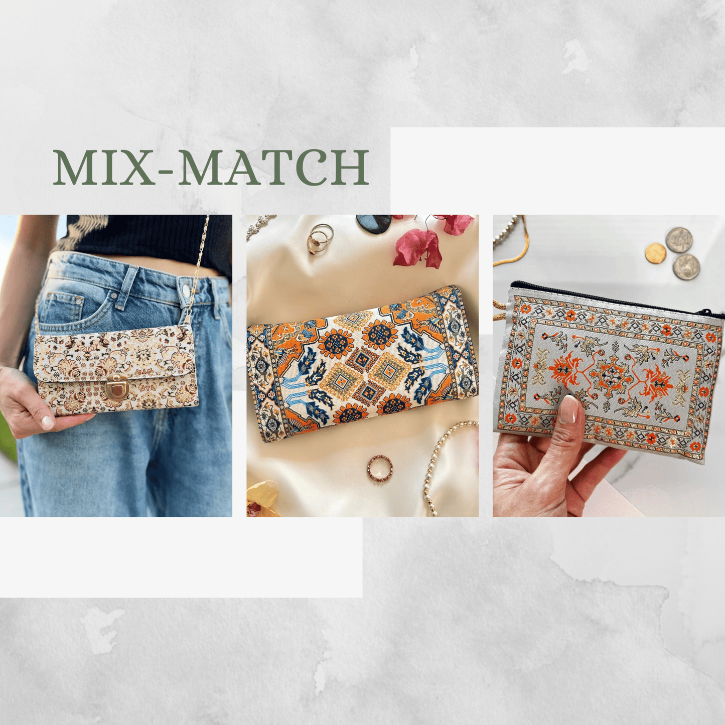 Rugwoven Boho Bag Collection - Myth & Ink: Worlds of C.A. Smith