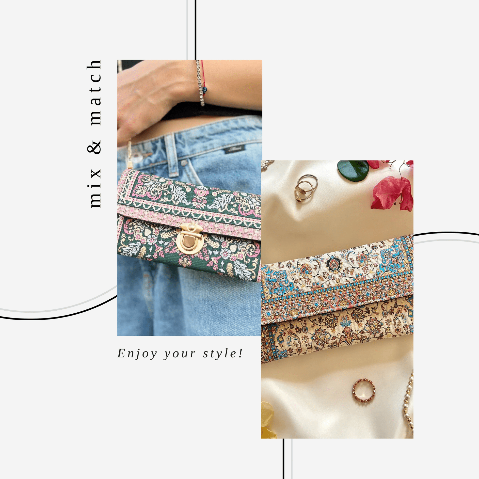 Rugwoven Boho Bag Collection - Myth & Ink: Worlds of C.A. Smith