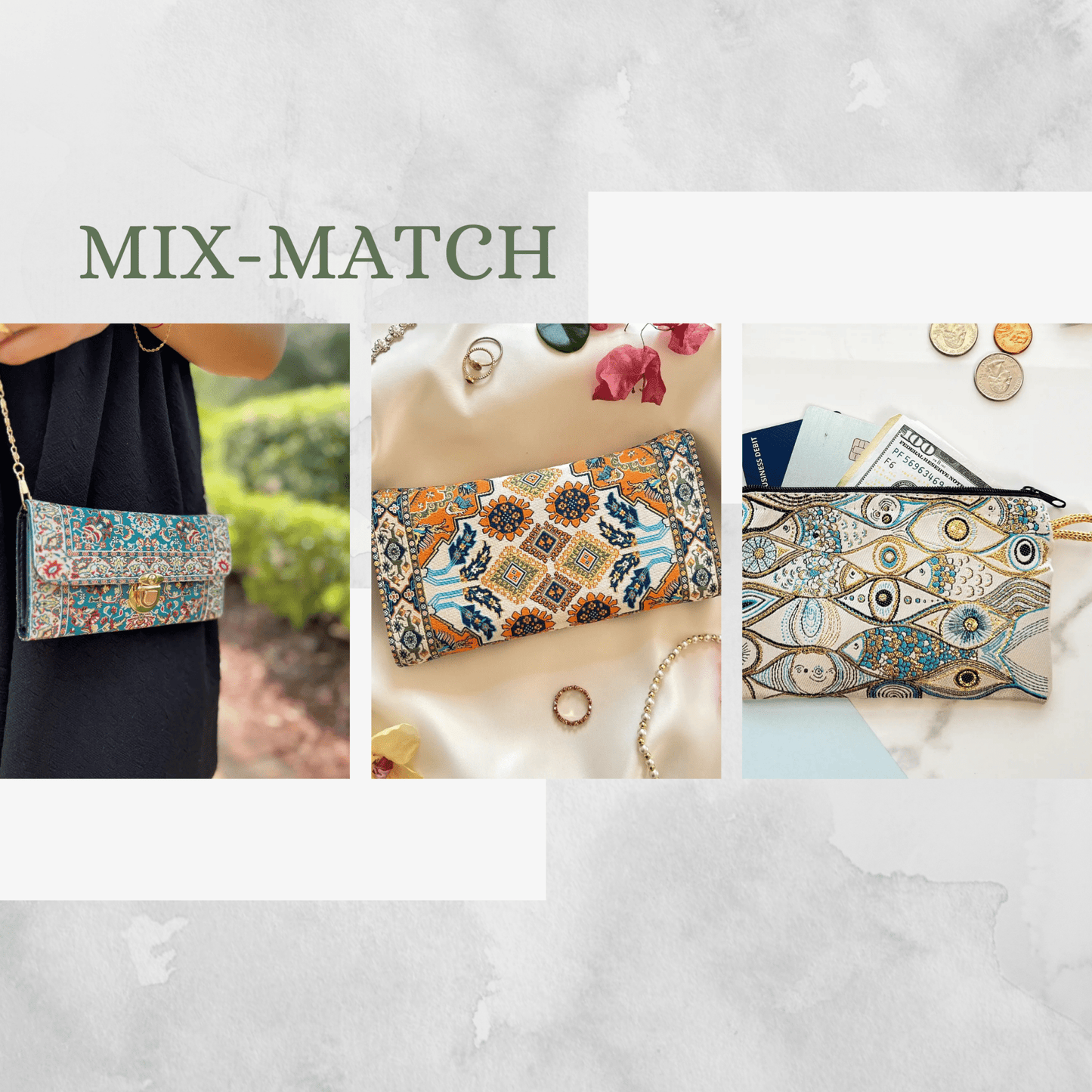 Rugwoven Boho Bag Collection - Myth & Ink: Worlds of C.A. Smith