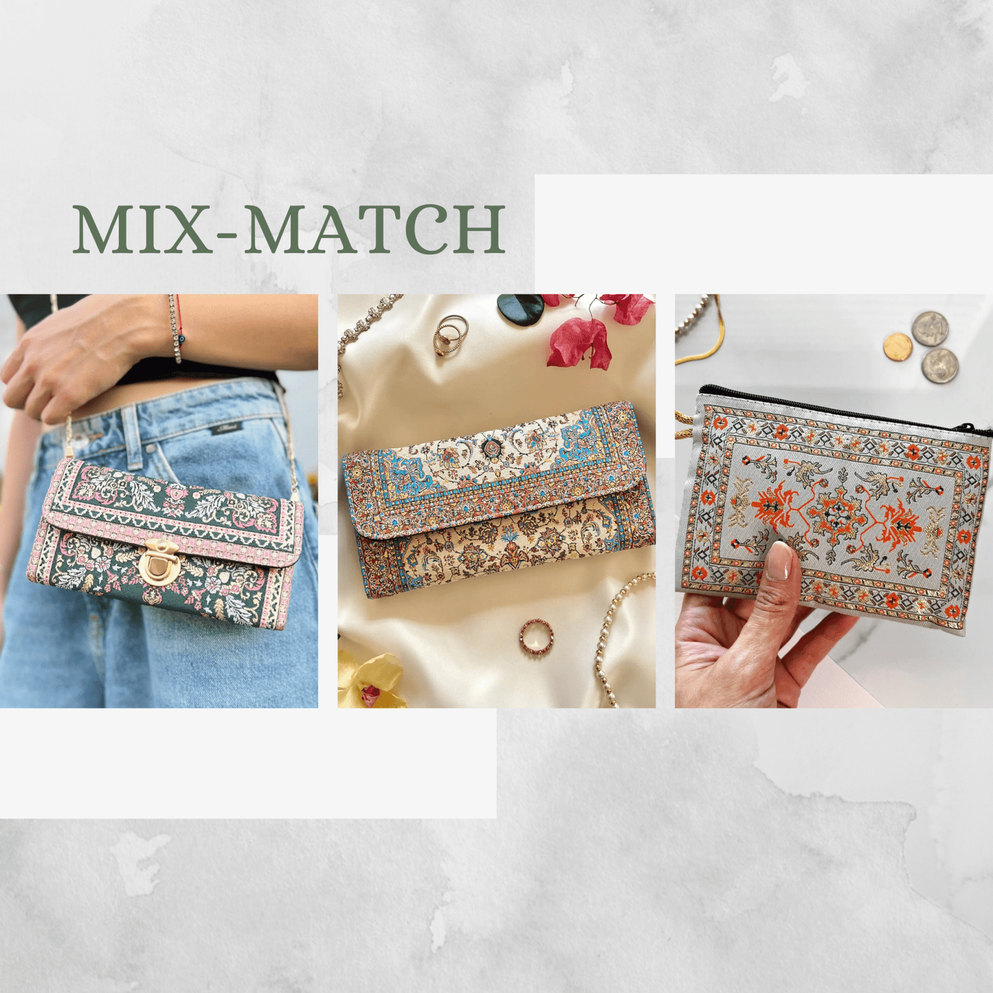 Rugwoven Boho Bag Collection - Myth & Ink: Worlds of C.A. Smith