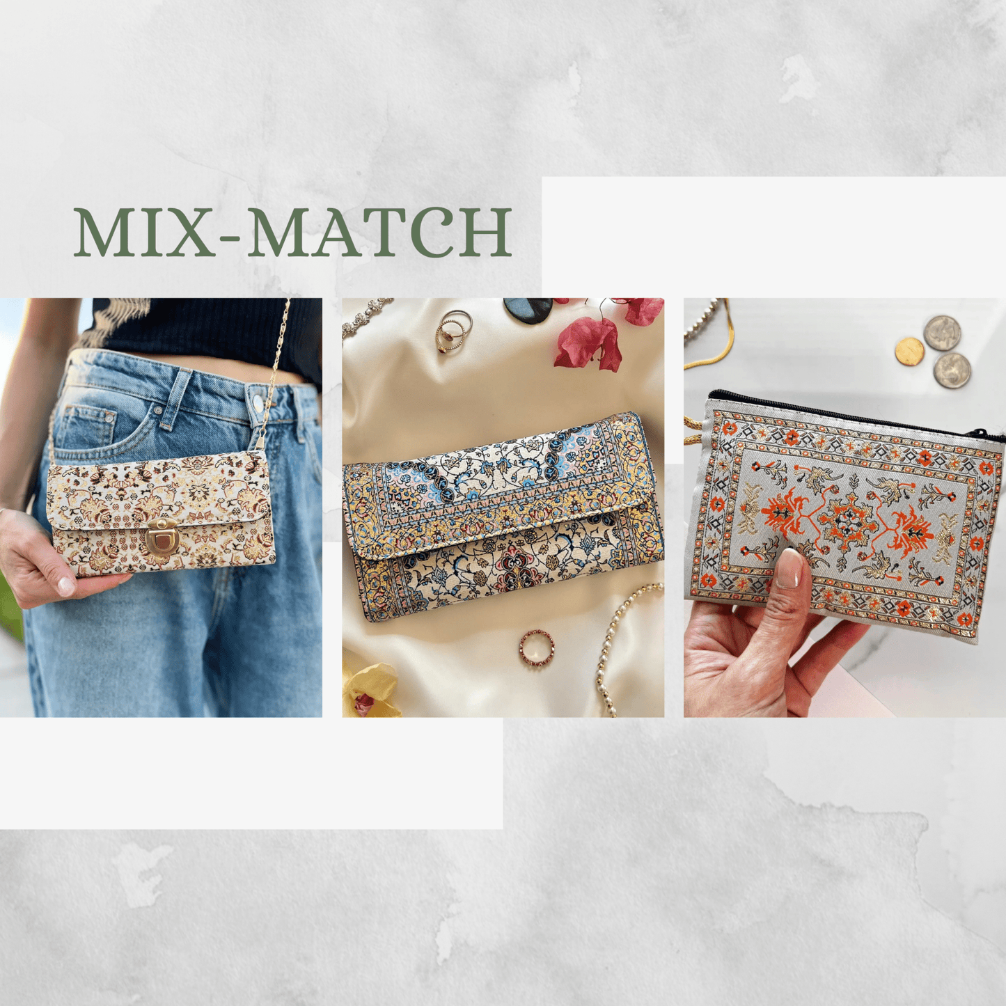 Rugwoven Boho Bag Collection - Myth & Ink: Worlds of C.A. Smith