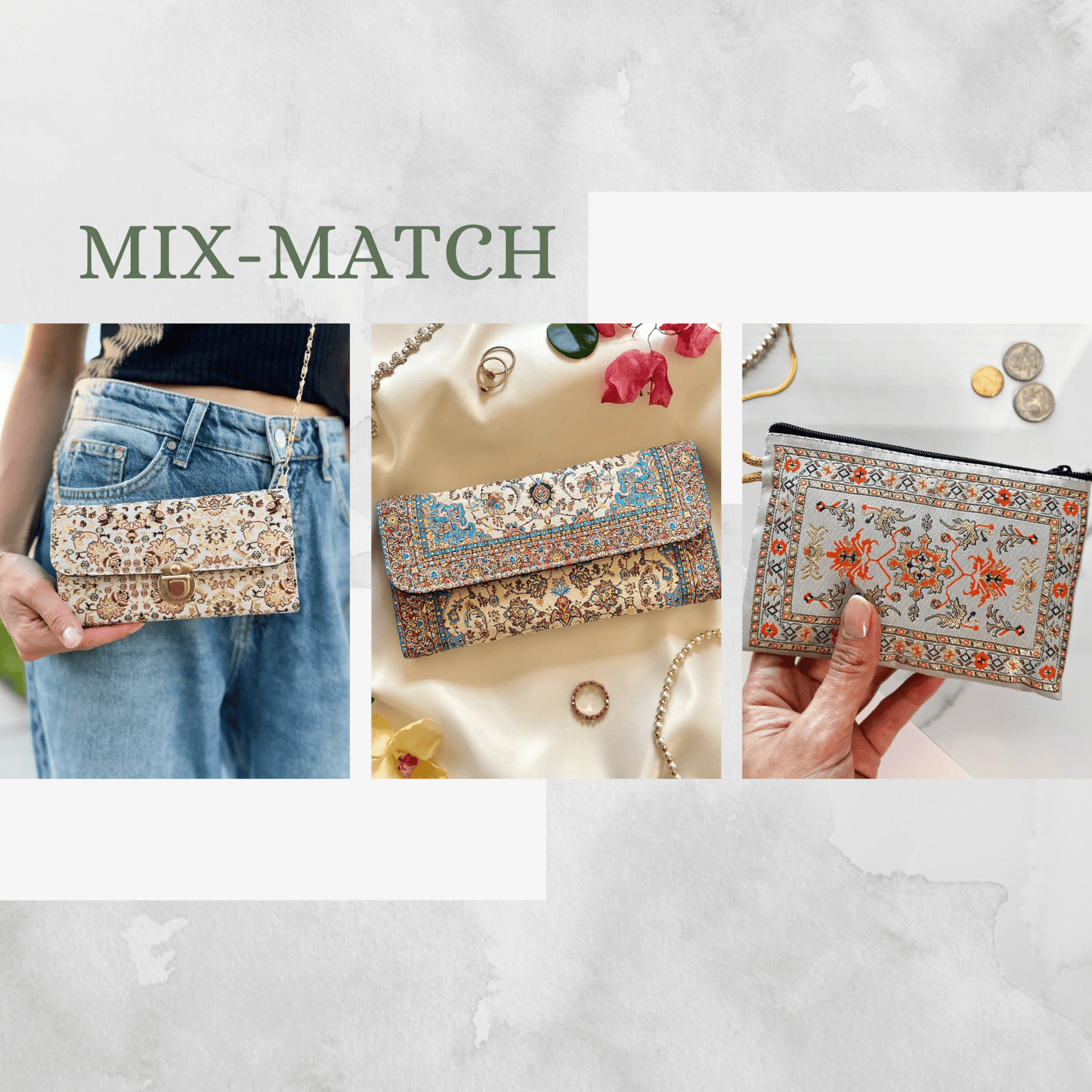Rugwoven Boho Bag Collection - Myth & Ink: Worlds of C.A. Smith