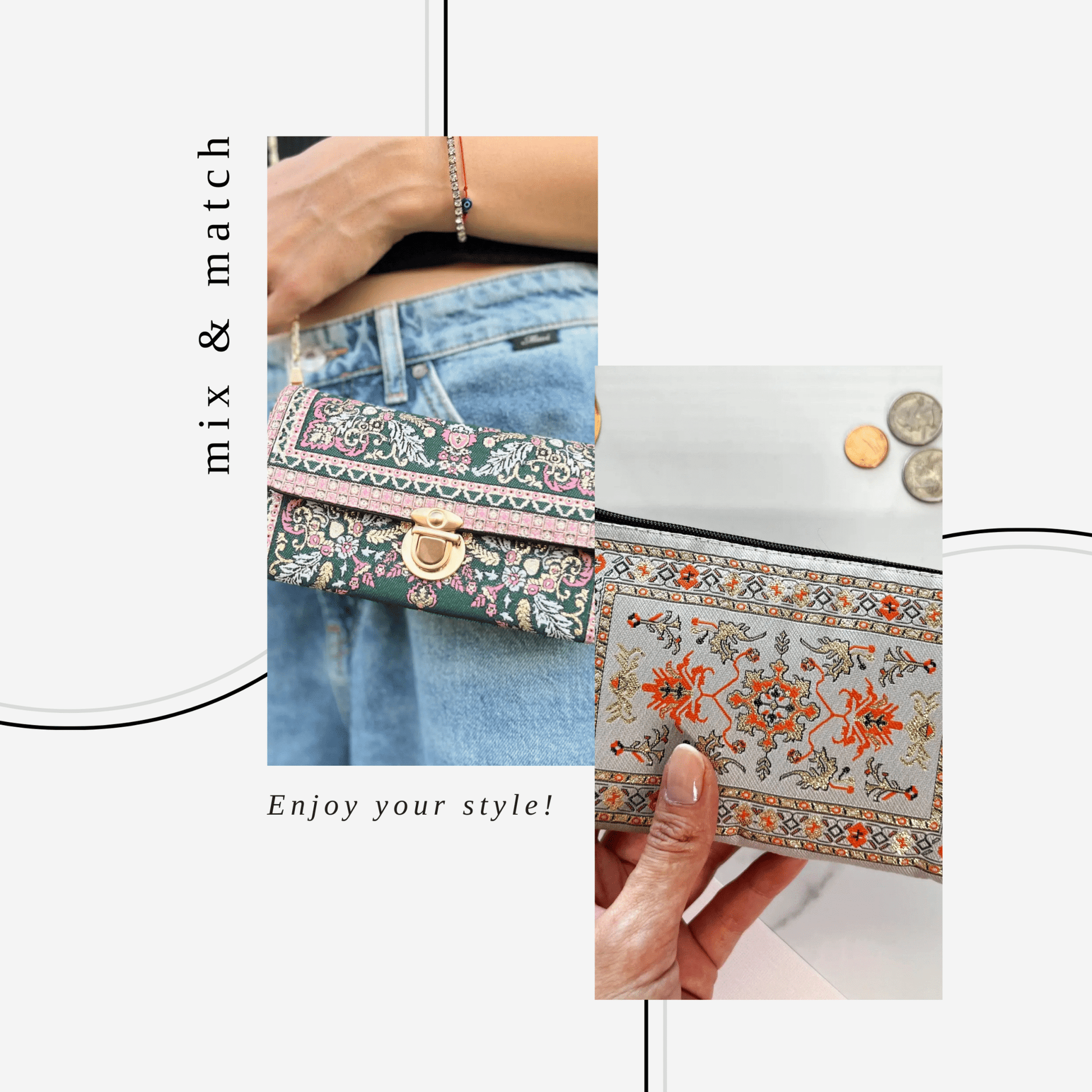 Rugwoven Boho Bag Collection - Myth & Ink: Worlds of C.A. Smith