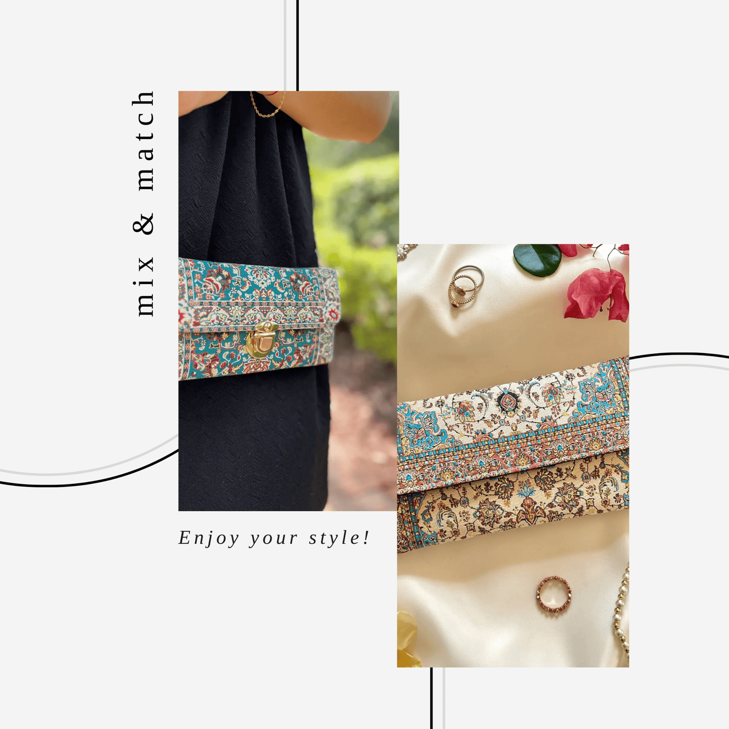 Rugwoven Boho Bag Collection - Myth & Ink: Worlds of C.A. Smith