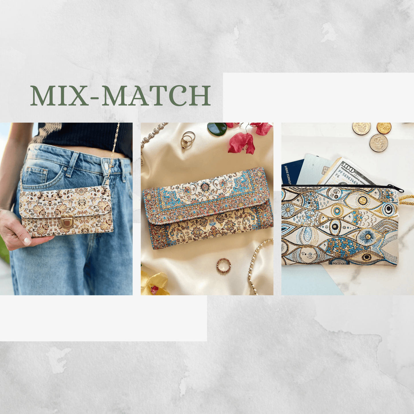 Rugwoven Boho Bag Collection - Myth & Ink: Worlds of C.A. Smith
