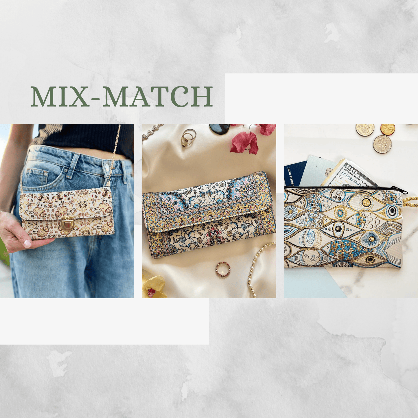 Rugwoven Boho Bag Collection - Myth & Ink: Worlds of C.A. Smith