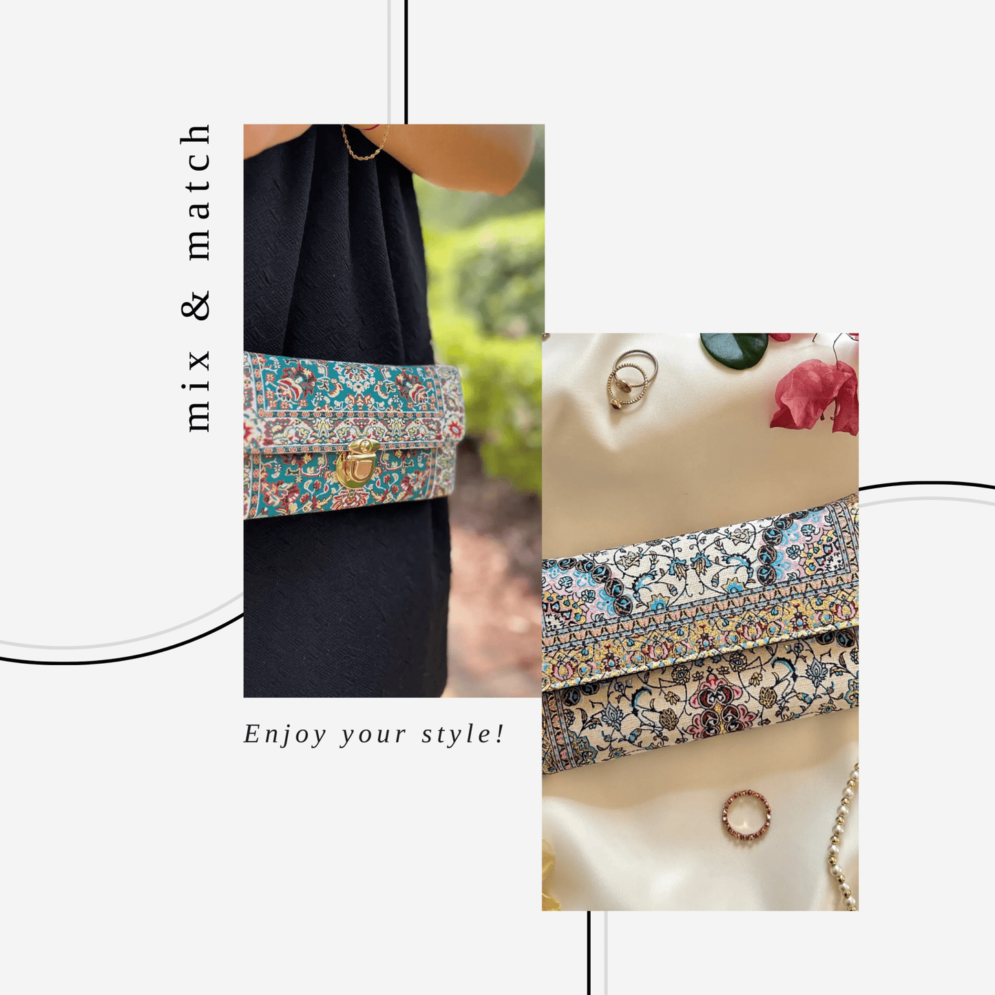 Rugwoven Boho Bag Collection - Myth & Ink: Worlds of C.A. Smith