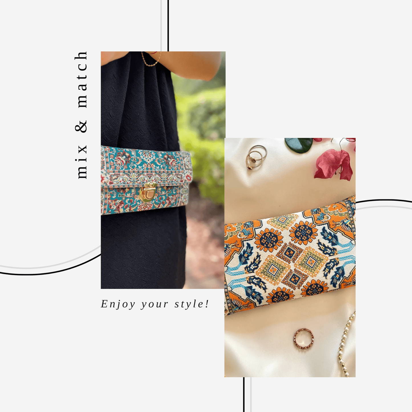 Rugwoven Boho Bag Collection - Myth & Ink: Worlds of C.A. Smith