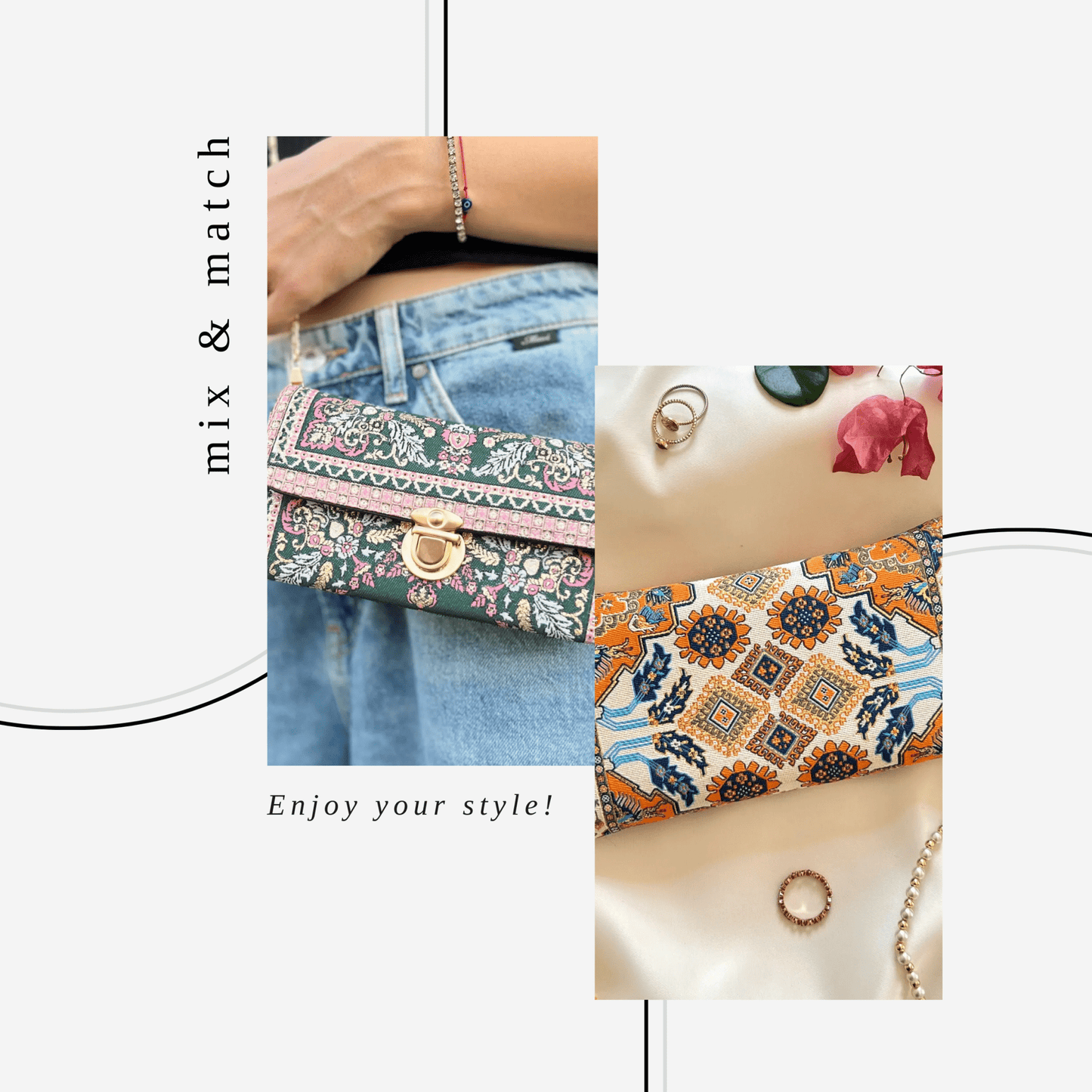 Rugwoven Boho Bag Collection - Myth & Ink: Worlds of C.A. Smith