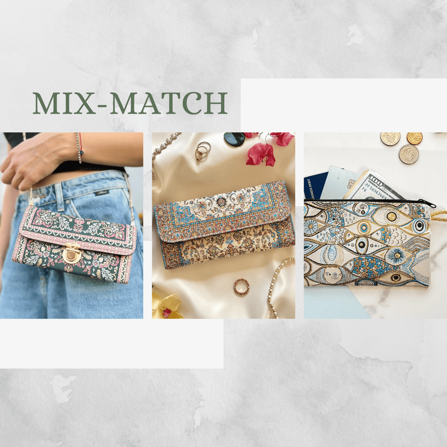 Rugwoven Boho Bag Collection - Myth & Ink: Worlds of C.A. Smith