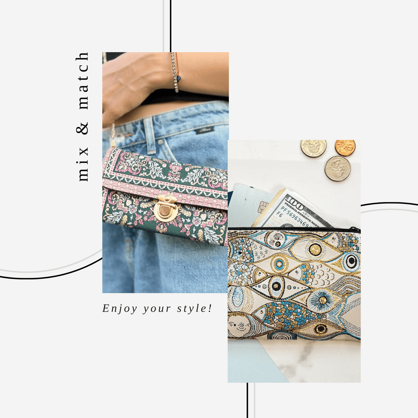 Rugwoven Boho Bag Collection - Myth & Ink: Worlds of C.A. Smith