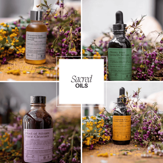 Sacred Face & Crown Oils - Myth & Ink: Worlds of C.A. Smith