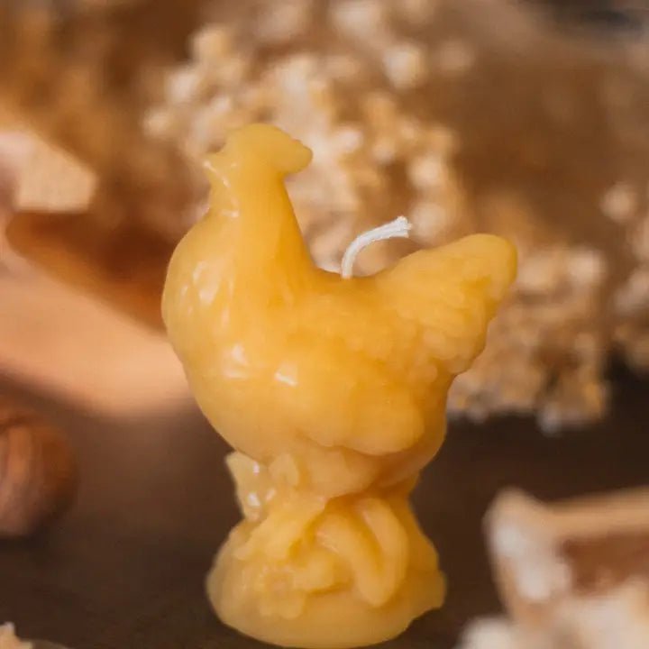 Spring Shapes Candle Collection – Carved Egg, Fern Pillar, & Bunny - Myth & Ink: Worlds of C.A. Smith
