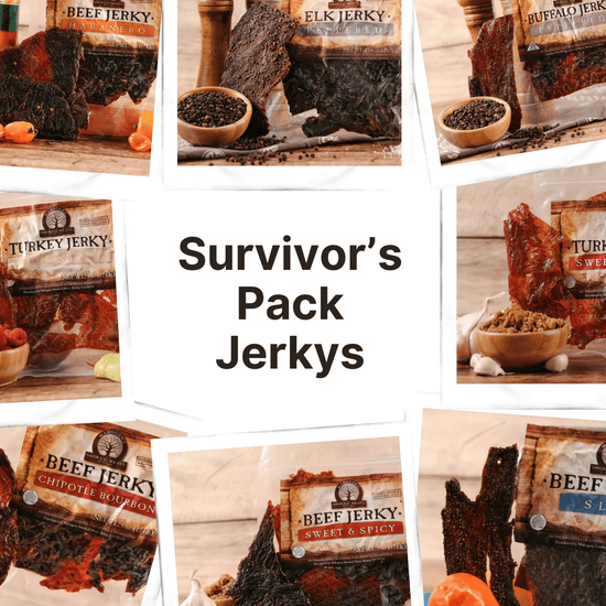 Survivors Pack Smoked Jerky Meats - Myth & Ink: Worlds of C.A. Smith