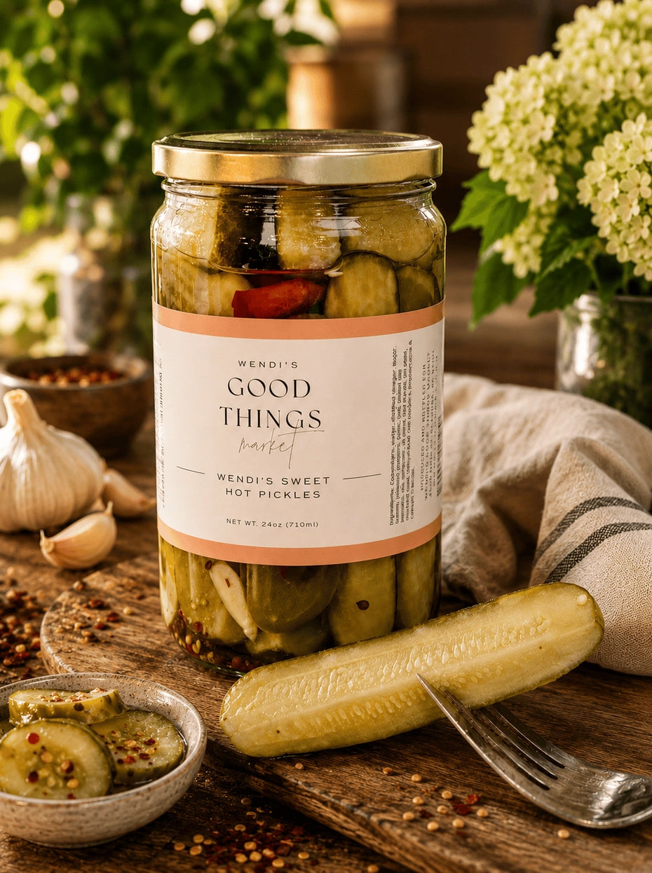 Wendi’s Colorado Pickles | Dill & Sweet Hot