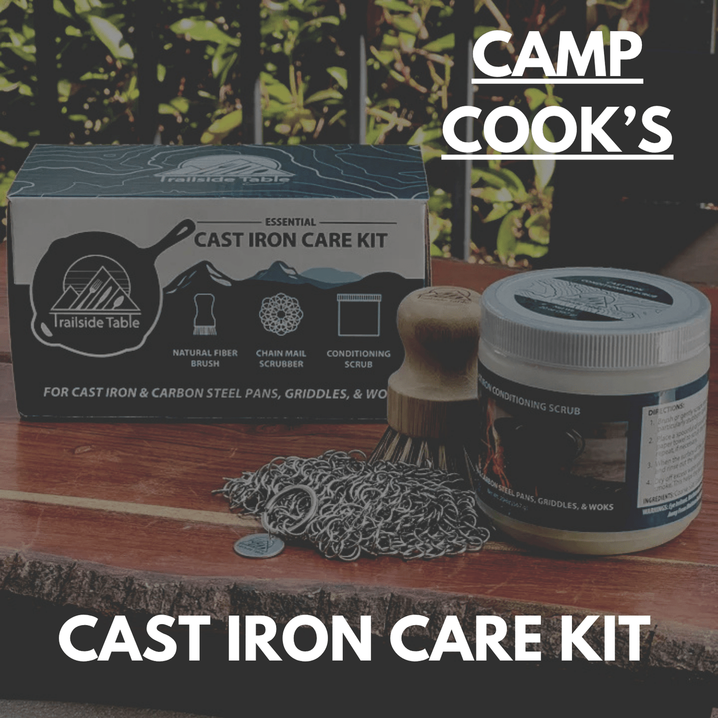 The Camp Cook’s Cast Iron Care Kit - Myth & Ink: Worlds of C.A. Smith
