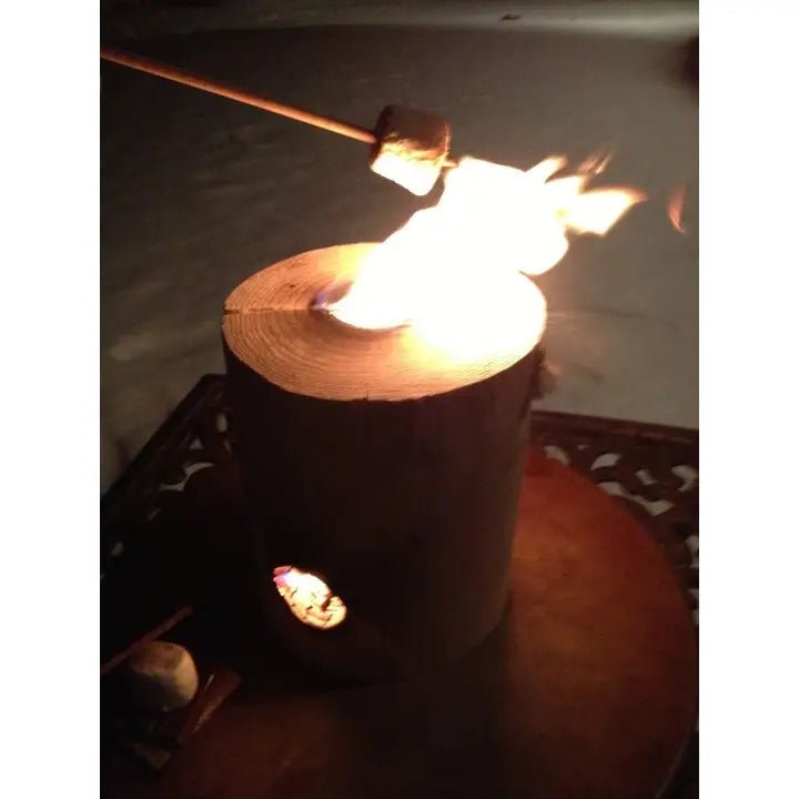 The Campfire-in-a-Log - Myth & Ink: Worlds of C.A. Smith