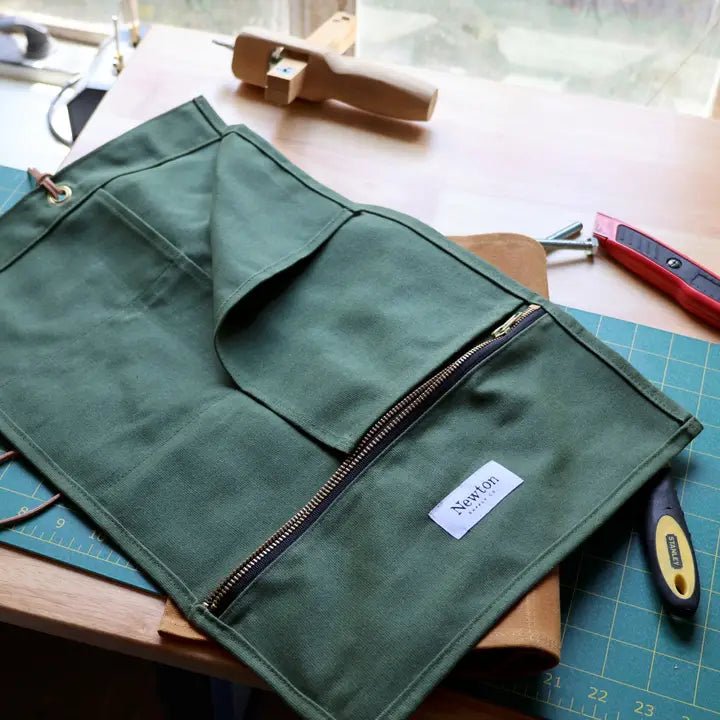 The Field Kit Waxed Canvas Tool Roll - Myth & Ink: Worlds of C.A. Smith