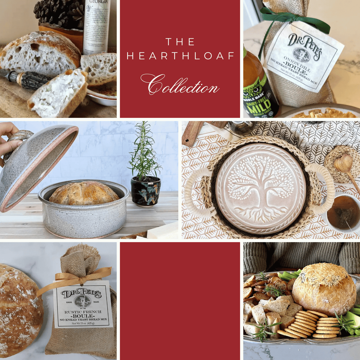 The Hearthloaf Collection | Clay Coyote FlameBaker & Artisan Bread Mixes - Myth & Ink: Worlds of C.A. Smith