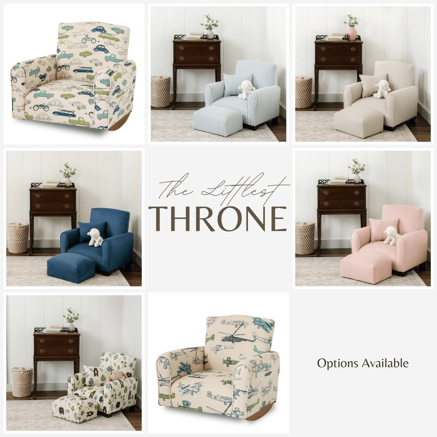 The Littlest Throne Armchair and Footstool - Myth & Ink: Worlds of C.A. Smith