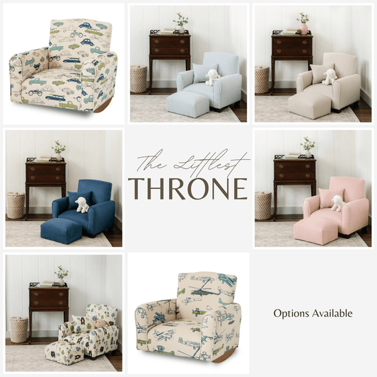 The Littlest Throne Armchair and Footstool - Myth & Ink: Worlds of C.A. Smith