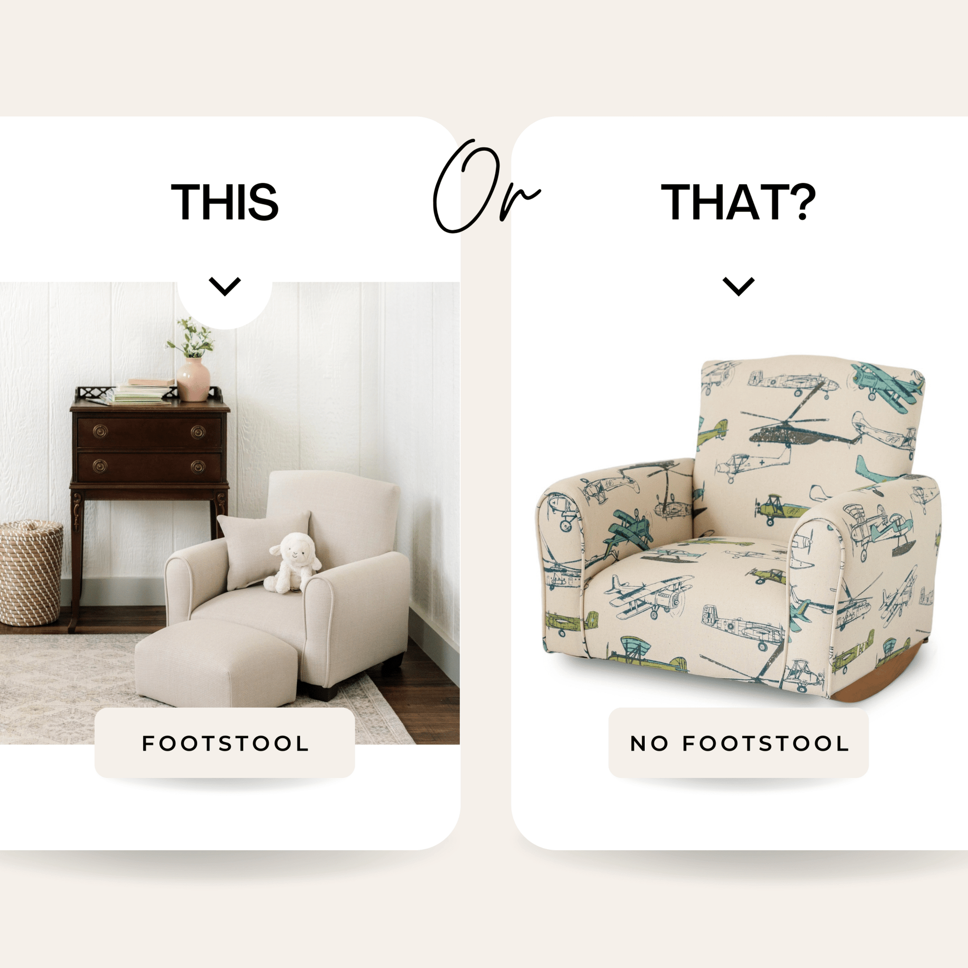 The Littlest Throne Armchair and Footstool - Myth & Ink: Worlds of C.A. Smith