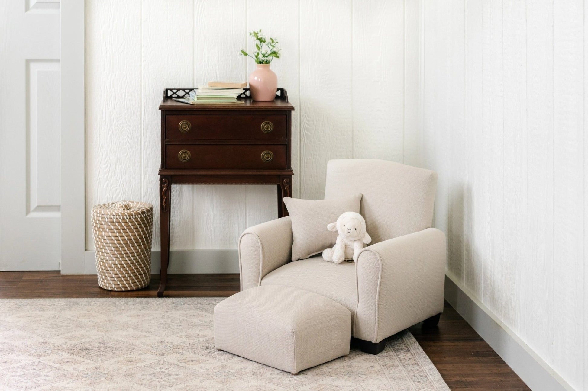 The Littlest Throne Armchair and Footstool - Myth & Ink: Worlds of C.A. Smith