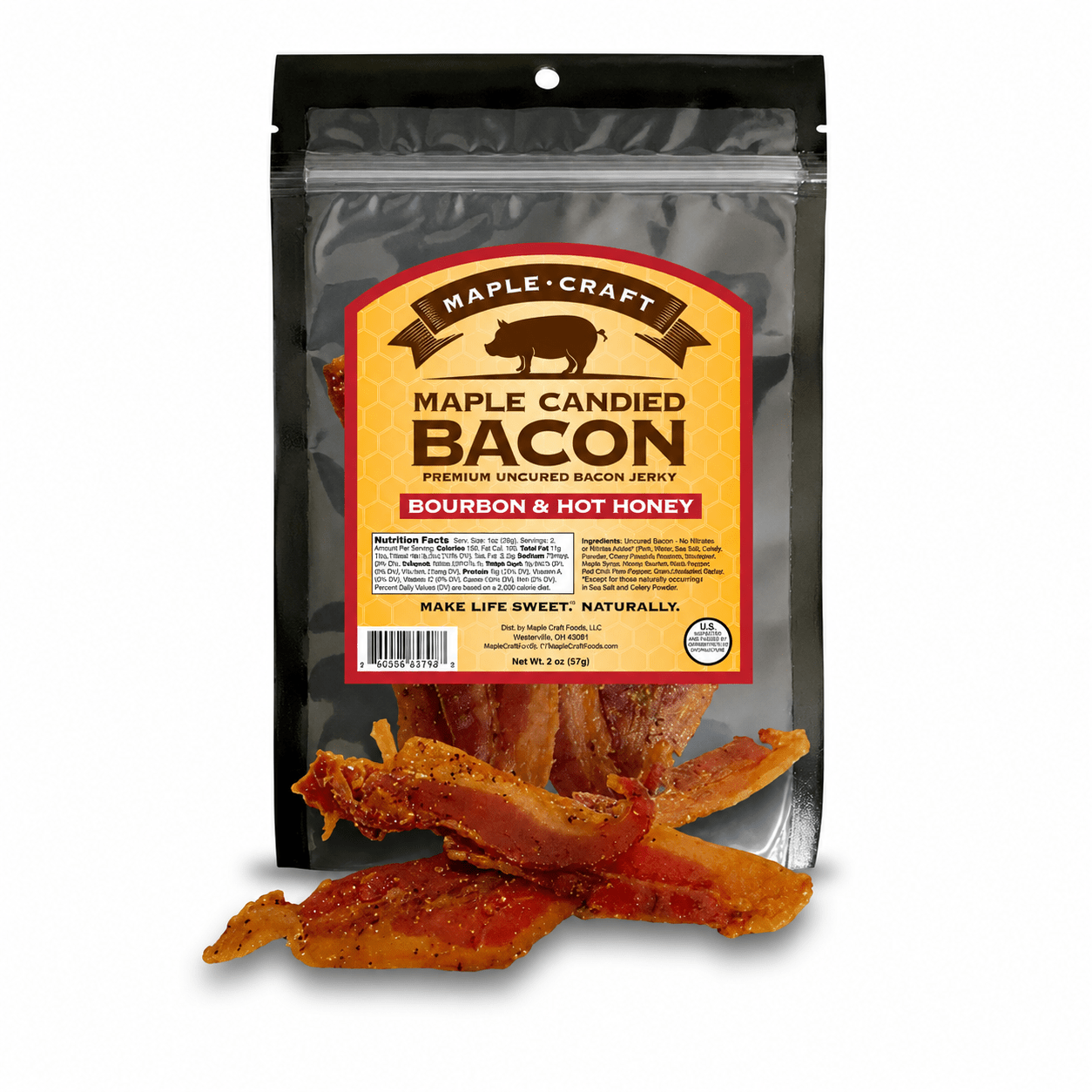 The Maple-Candied Bacon Jerky - Myth & Ink: Worlds of C.A. Smith