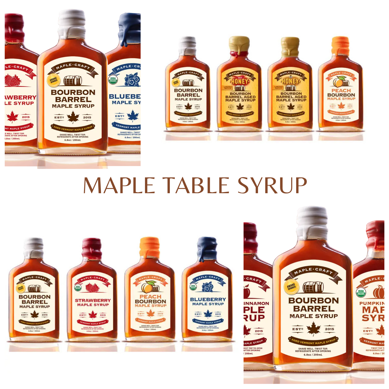 The New England Maple Table Syrups - Myth & Ink: Worlds of C.A. Smith