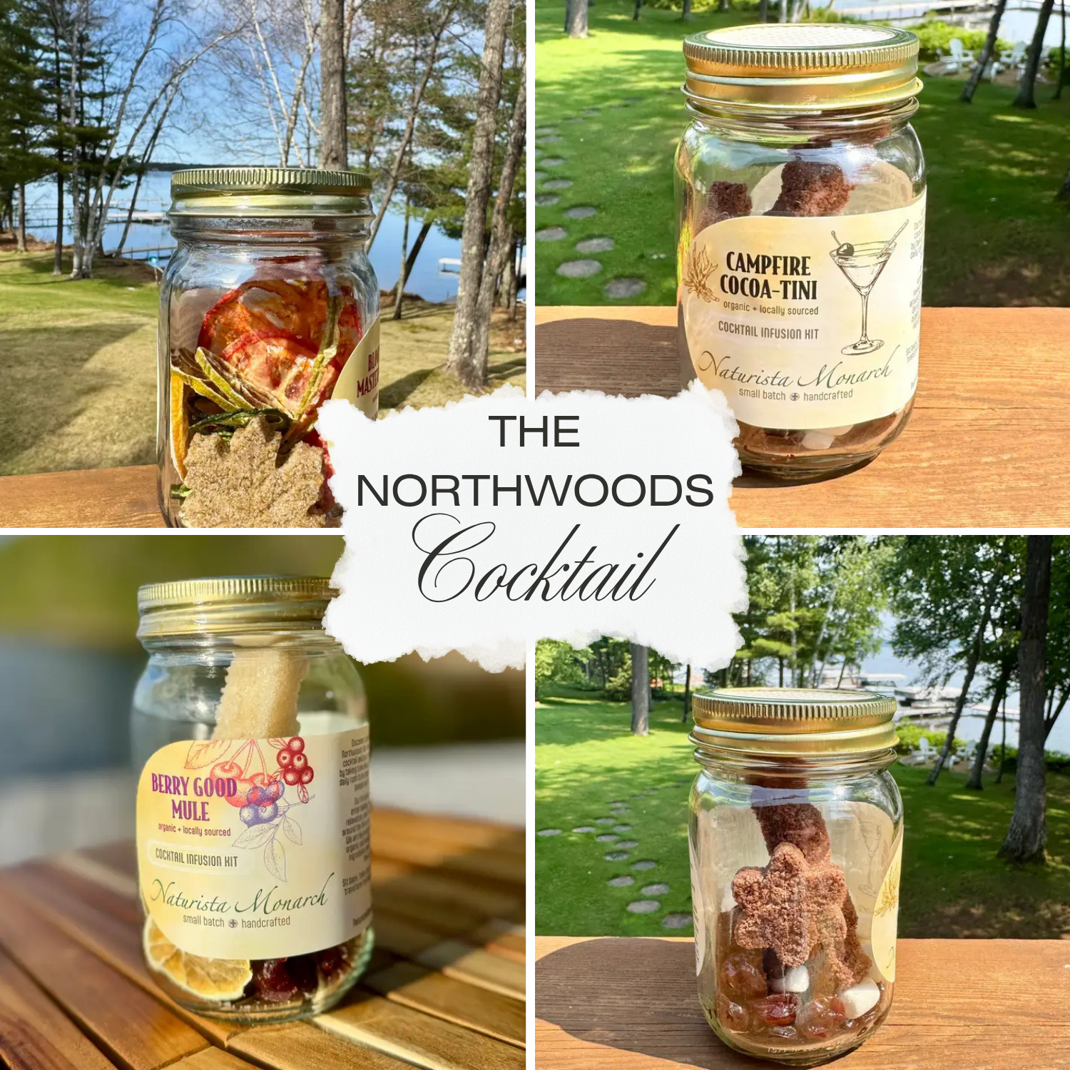 The Northwoods Cocktail & Mocktail Infusion Jars - Myth & Ink: Worlds of C.A. Smith