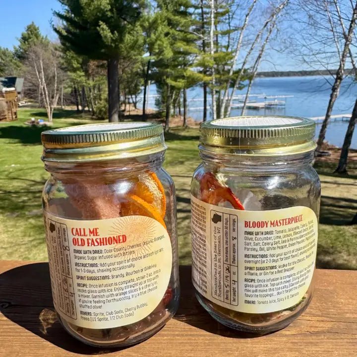 The Northwoods Cocktail & Mocktail Infusion Jars - Myth & Ink: Worlds of C.A. Smith