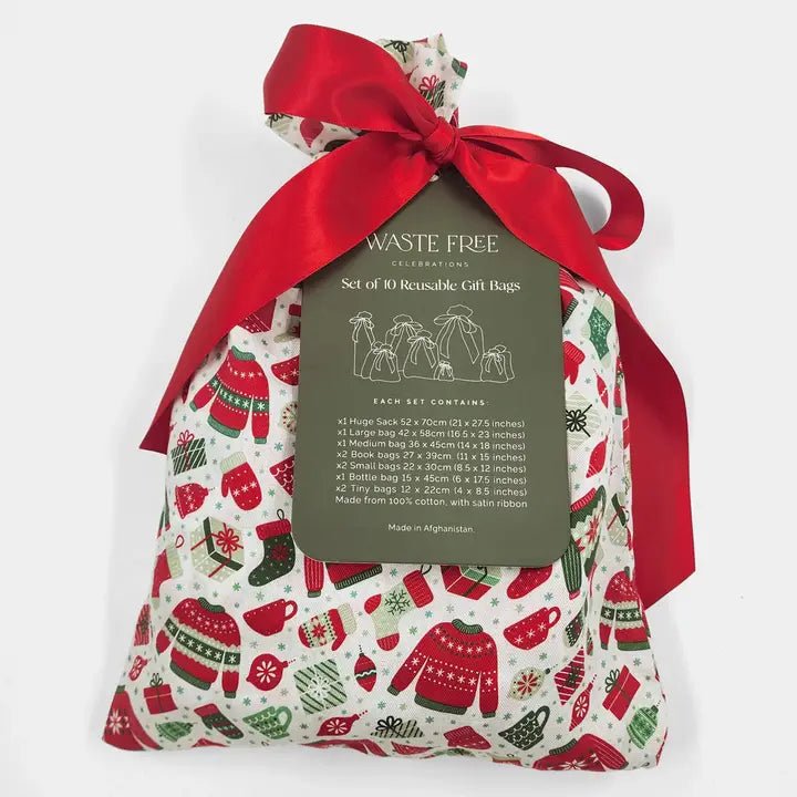 The Quartermaster’s Reusable Gift Bag Set - Myth & Ink: Worlds of C.A. Smith